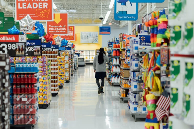 There's no better place to buy a TV and grab all your snacks in a single stop. (Image Source: Hanson Lu on Unsplash.com)