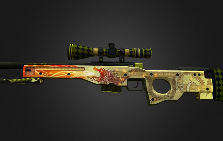 Dragon Lore AWP | Source: SkinsDB