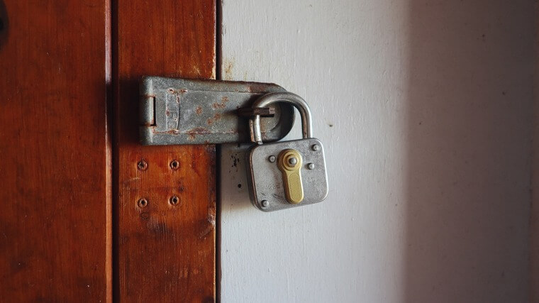 We keep your information locked up safe and sound, just like this. (Image Source: Anatol Rurac on Unsplash.com)